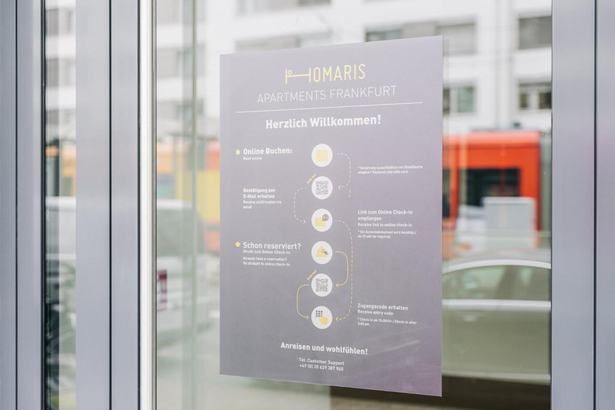 פרנקפורט Homaris Apartments Frankfurt מראה חיצוני תמונה